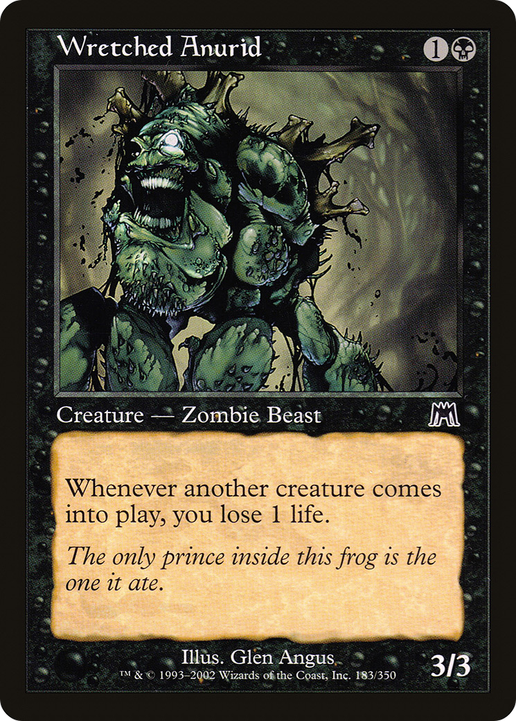 Anuride misérable (ONS-183) - Onslaught Foil