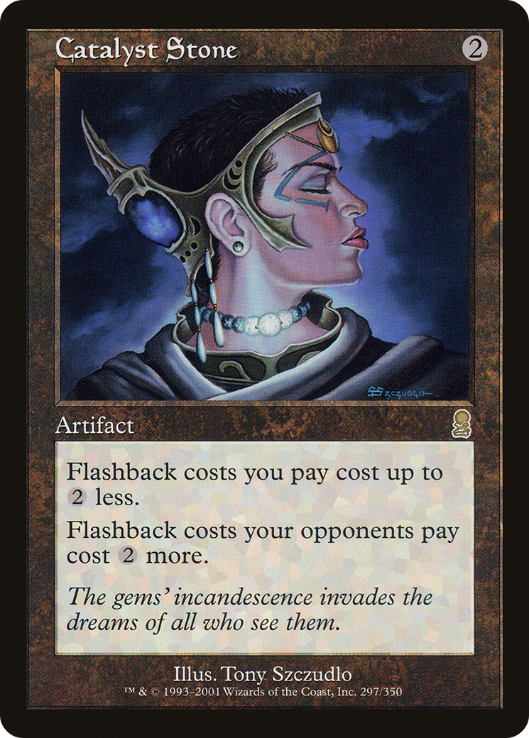 Catalyst Stone (ODY-297) - Odyssey : (pierre tombale) Foil 