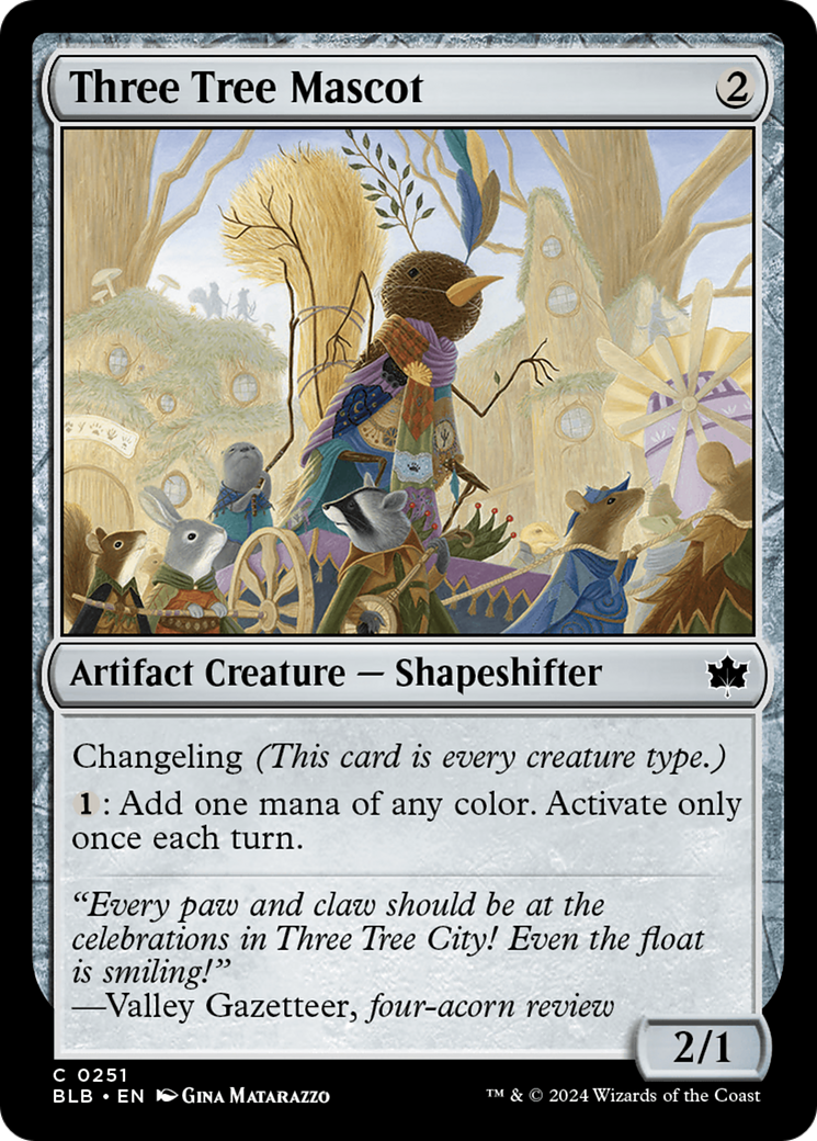 Mascotte des Trois Arbres (BLB-251) - Bloomburrow Foil 