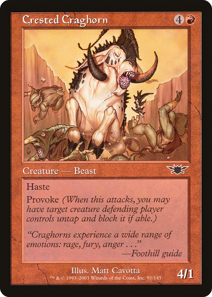 Corne à crête (LGN-091) - Legions Foil 