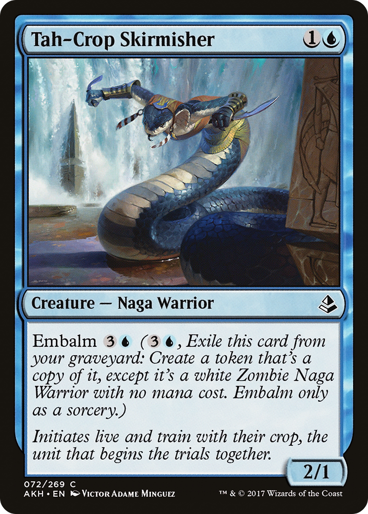 Tirailleur Tah-Crop (AKH-072) - Feuille d'Amonkhet 