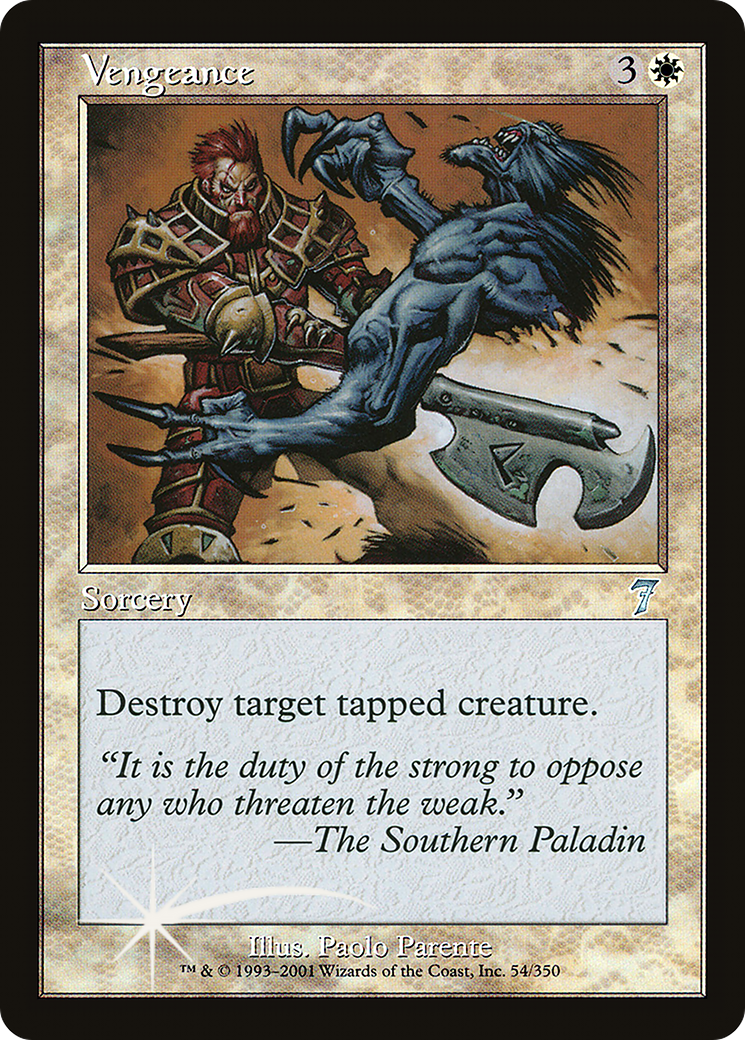 Vengeance (7ED-54★) - Seventh Edition Foil