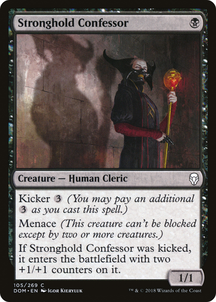 Confesseur de forteresse (DOM-105) - Dominaria Foil 
