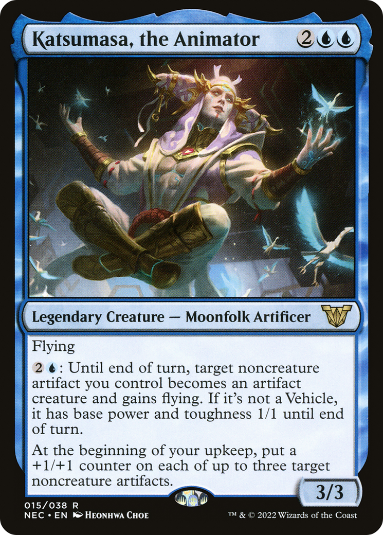 Katsumasa, l'animateur (NEC-015) - Commandant de la dynastie Neon 