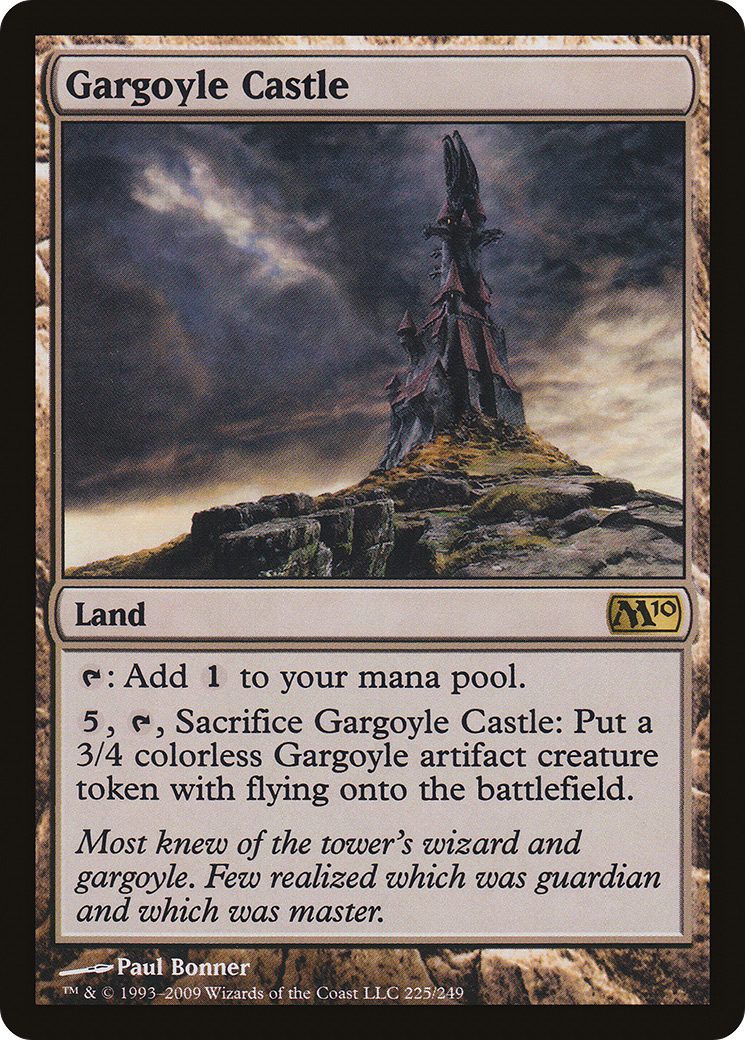 Château de Gargouille (M10-225) - Magic 2010 Foil