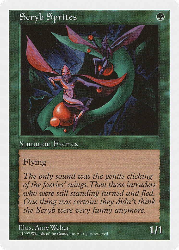 Scryb Sprites (5ED-324) - Fifth Edition