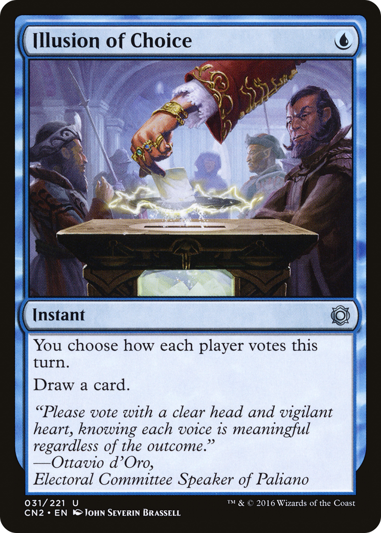 Illusion of Choice (CN2-031) - Conspiracy: Take the Crown