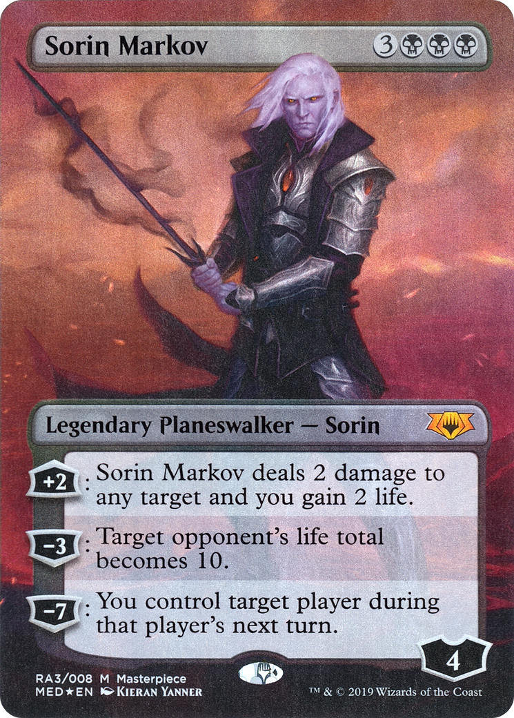 Sorin Markov (MED-RA3) - Édition Mythique (sans bordure) Foil 
