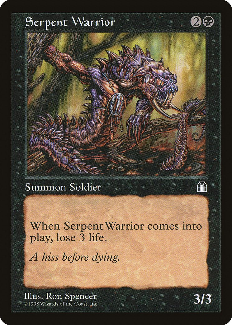 Guerrier Serpent (STH-069) - Forteresse 