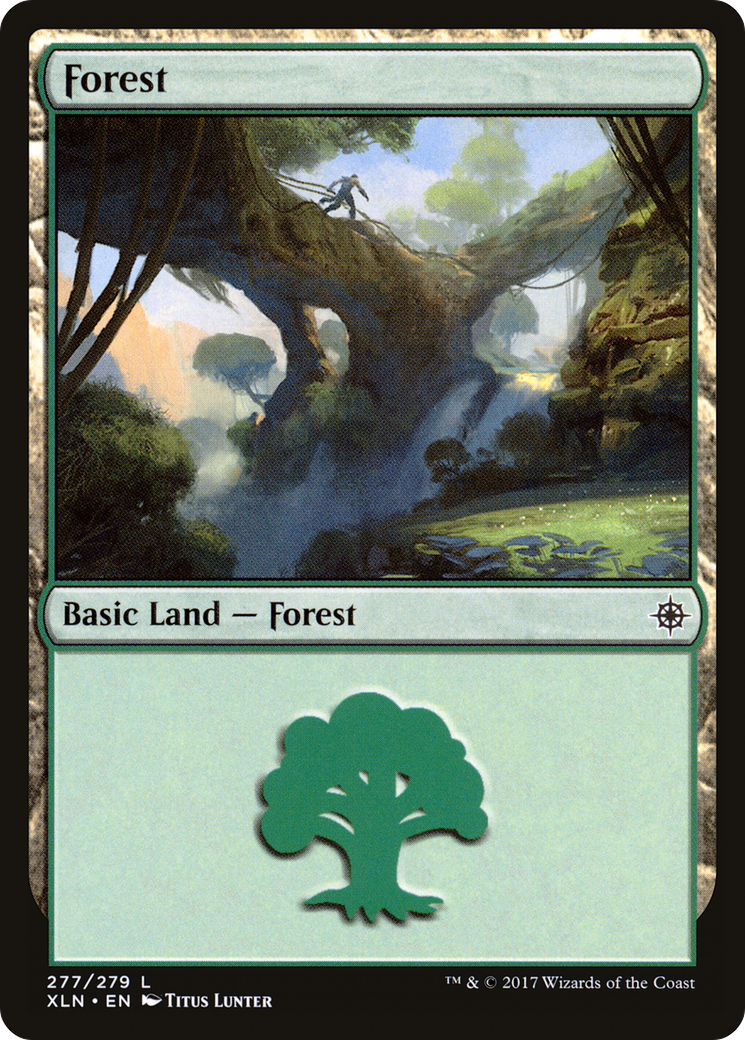 Forest (XLN-277) - Ixalan Foil