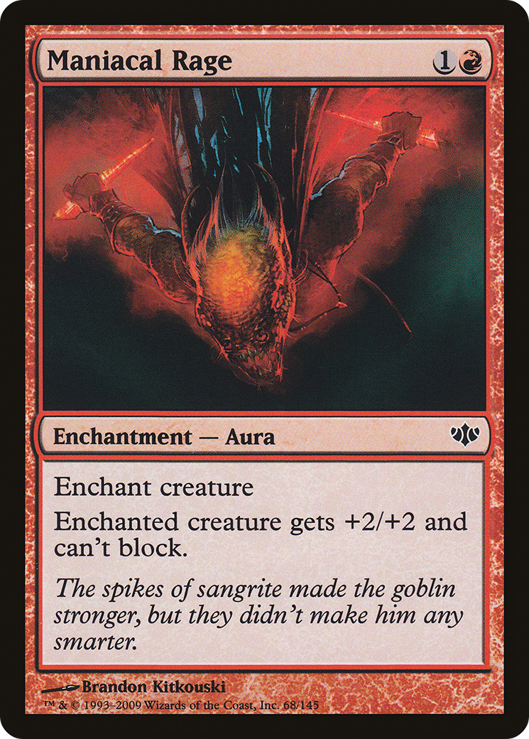 Rage maniaque (CON-068) - Conflux Foil 