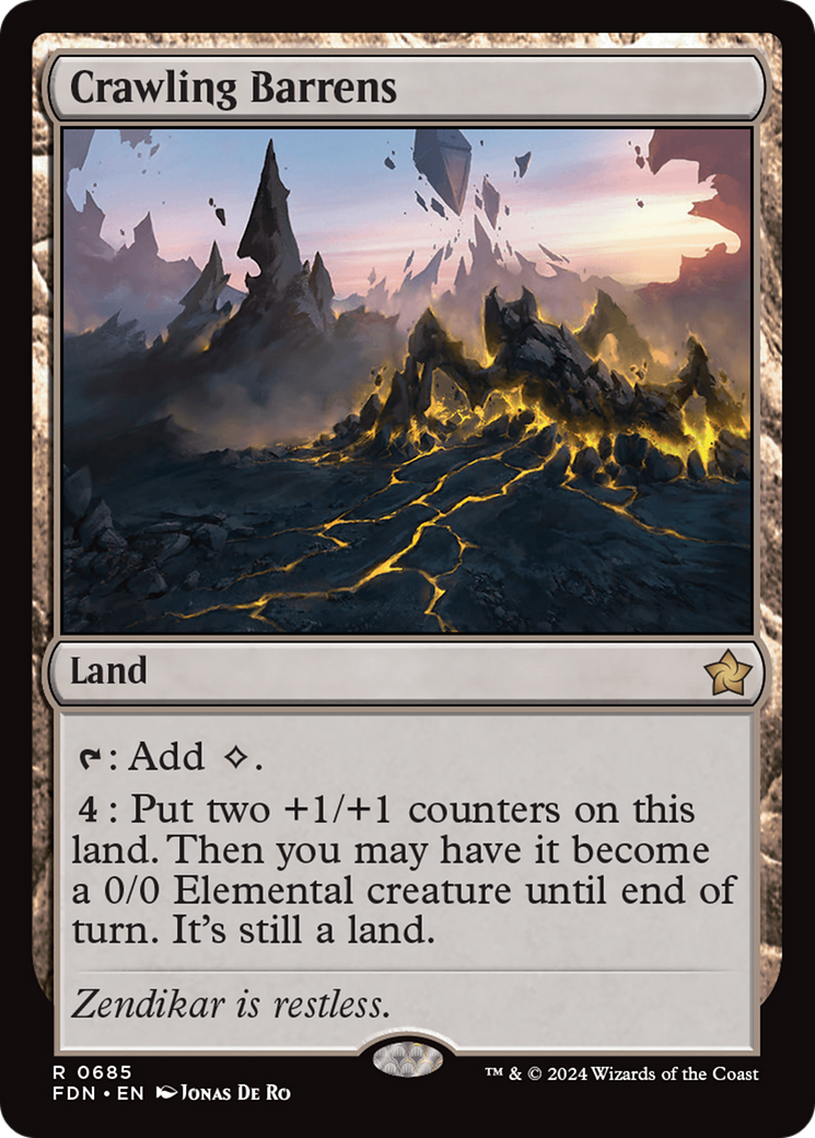 Crawling Barrens (FDN-685) - Fondations 
