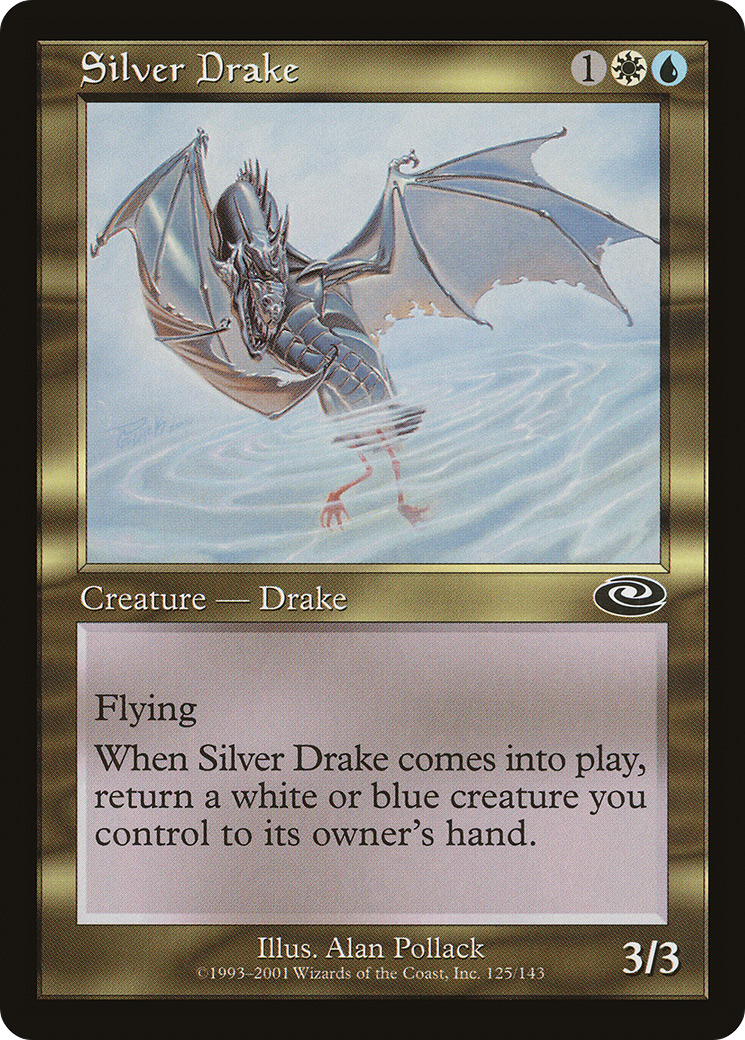 Silver Drake (PLS-125) - Feuille de changement de plan 