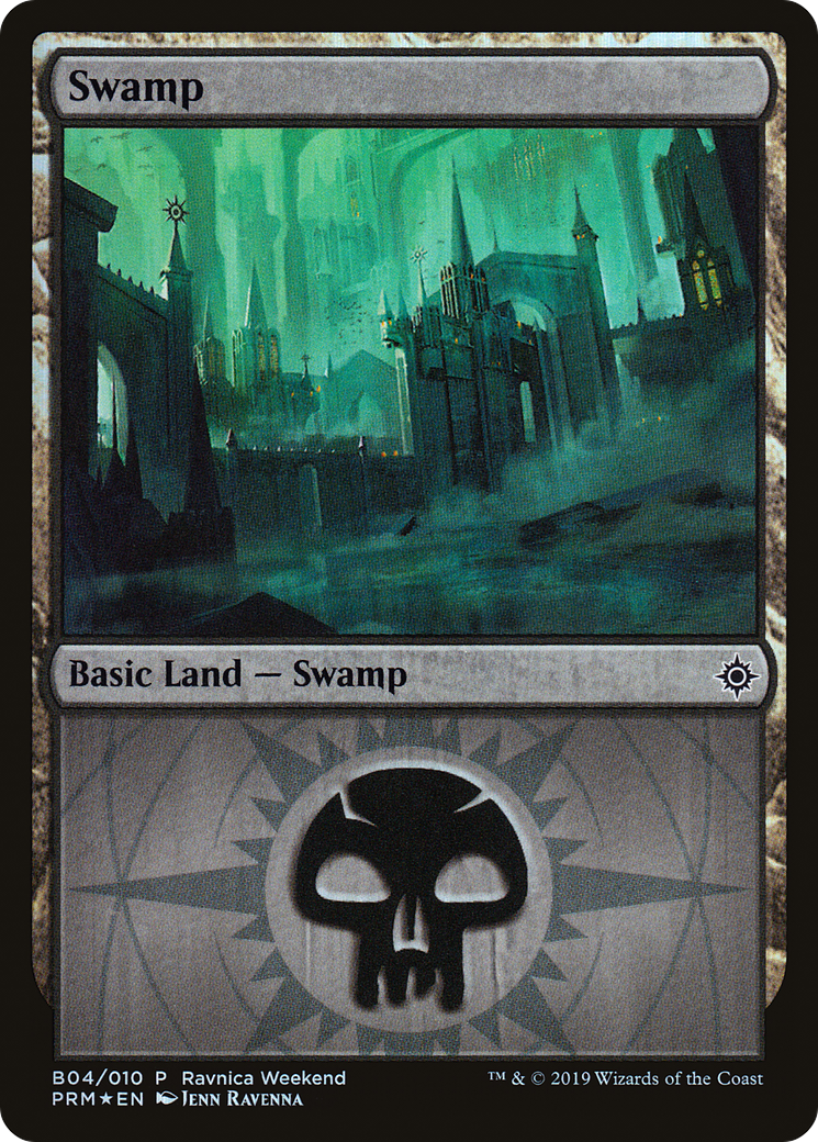 Swamp (PRW2-B04) - RNA Ravnica Weekend Foil