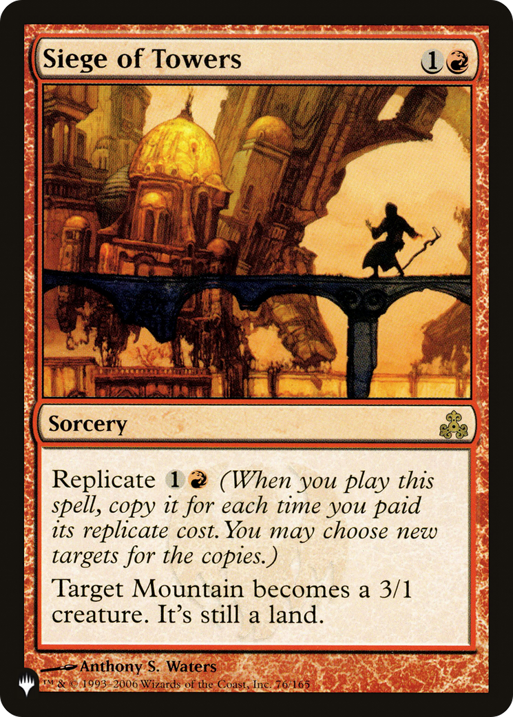 Siege of Towers (LIST-GPT-76) - The List