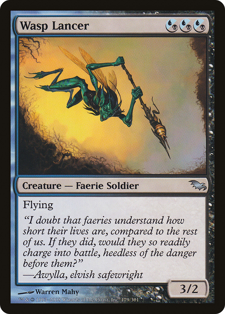 Lanceur de la Guêpe (SHM-179) - Shadowmoor 