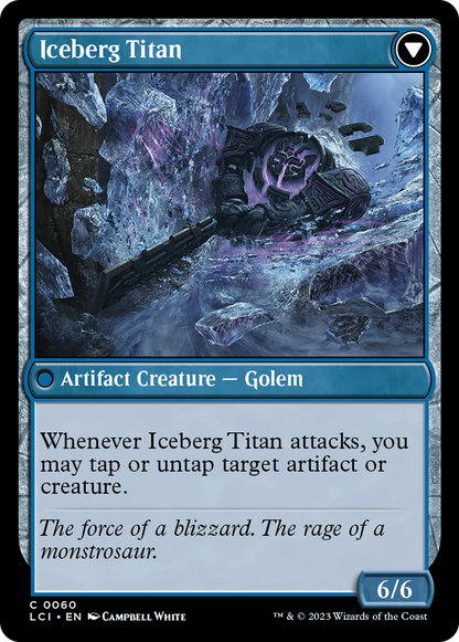 Inverted Iceberg (LCI-060) - The Lost Caverns of Ixalan Foil