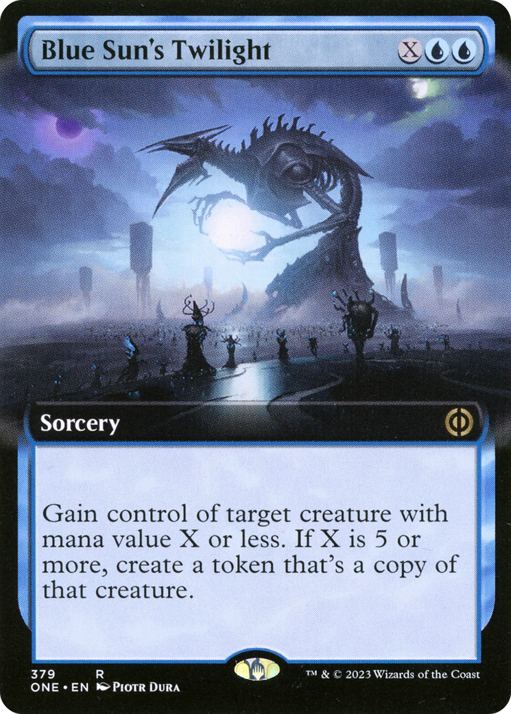Blue Sun's Twilight (Extended Art) (ONE-379) - Phyrexia: All Will Be One: (Extended Art)