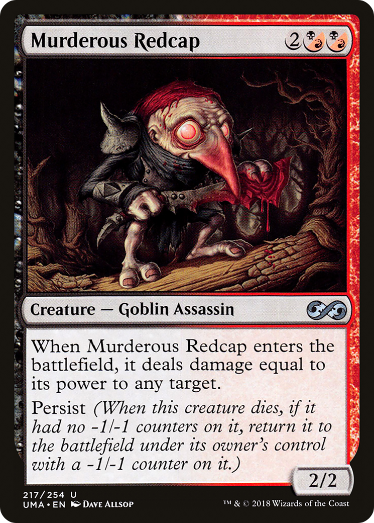 Murderous Redcap (UMA-217) - Ultimate Masters Foil
