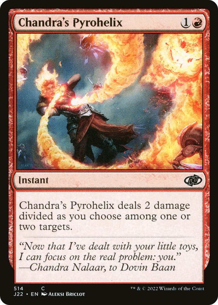 Pyrohelix de Chandra (J22-514) - Jumpstart 2022