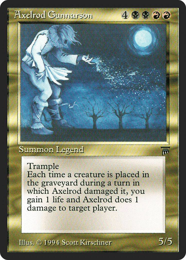 Axelrod Gunnarson (LEG-219) - Legends