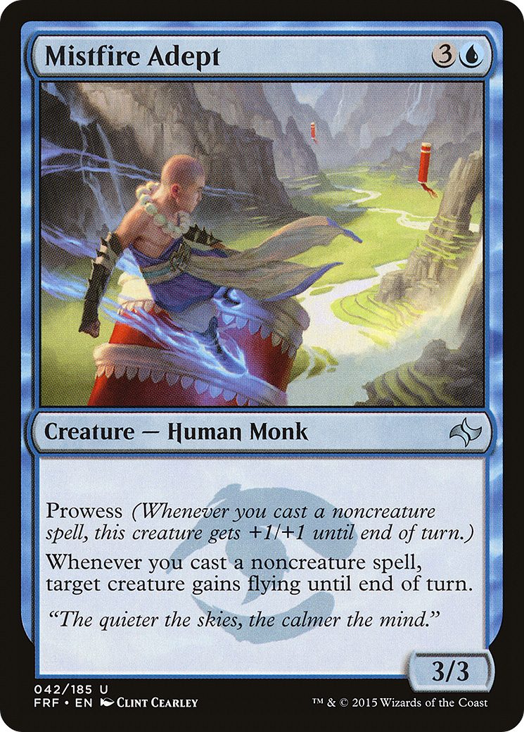 Adepte de Brume de Feu (FRF-042) - Destin Reforgé