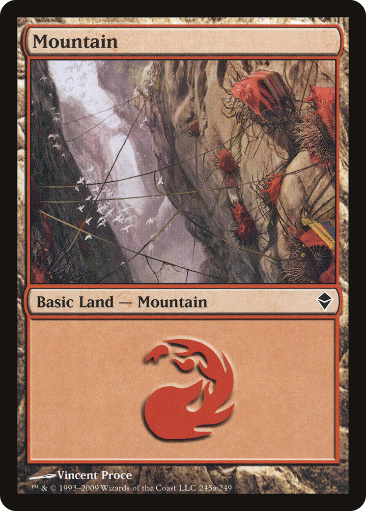Mountain (ZEN-245A) - Zendikar