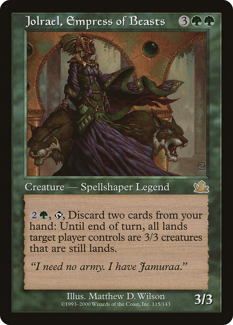 Jolrael, Empress of Beasts (PCY-115) - Prophecy