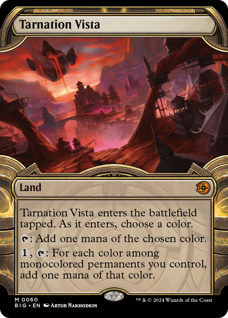 Tarnation Vista (Showcase) (BIG-060) - The Big Score: (Showcase) Foil