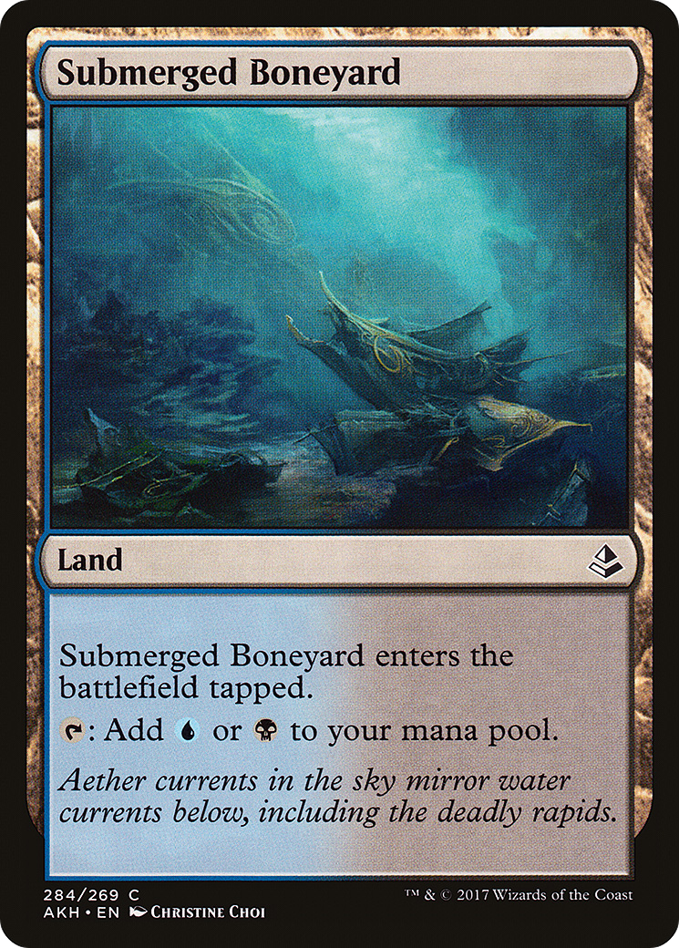 Cimetière submergé (AKH-284) - Amonkhet 