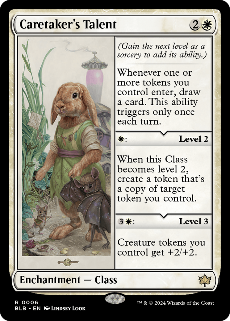 Talent du gardien (BLB-006) - Bloomburrow Foil 
