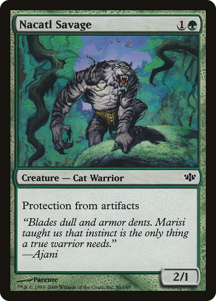 Nacatl Savage (CON-086) - Conflux Foil 