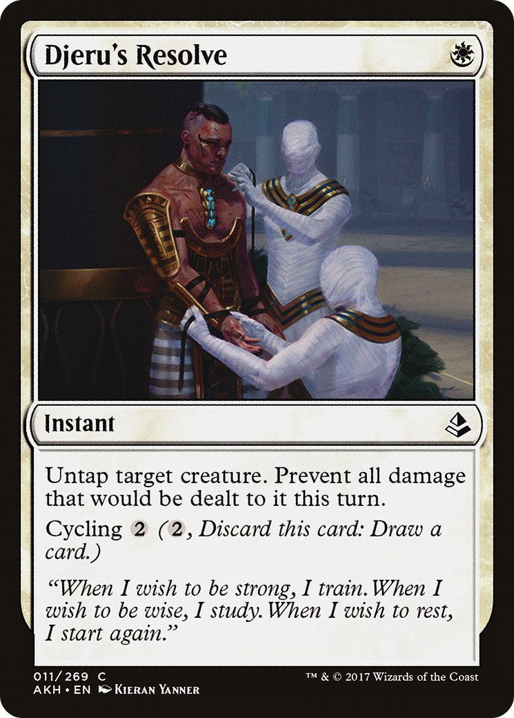 La résolution de Djeru (AKH-011) - Amonkhet 