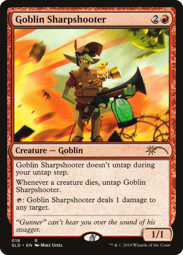 Goblin Sharpshooter (SLD-018) - Secret Lair Drop