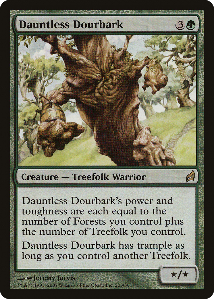 Dourbark intrépide (LRW-203) - Lorwyn Foil 