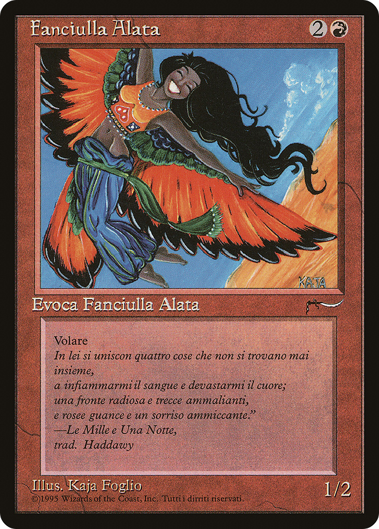 Jeune fille aux oiseaux (RIN-072) - Rinascimento