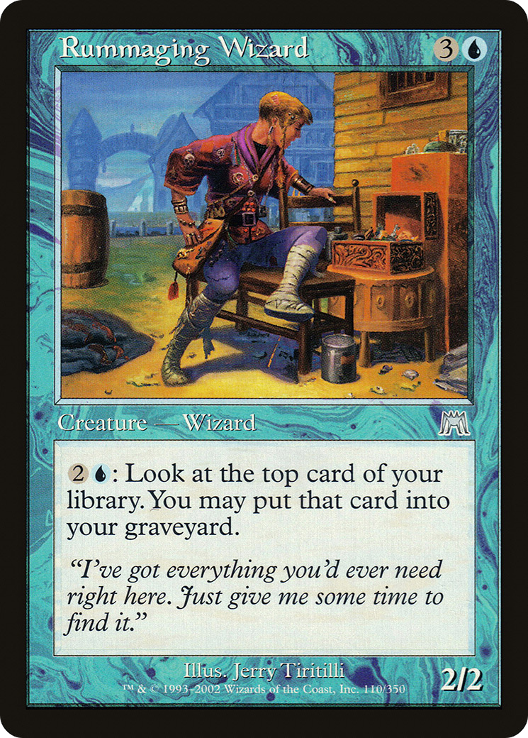 Magicien fouineur (ONS-110) - Onslaught Foil 