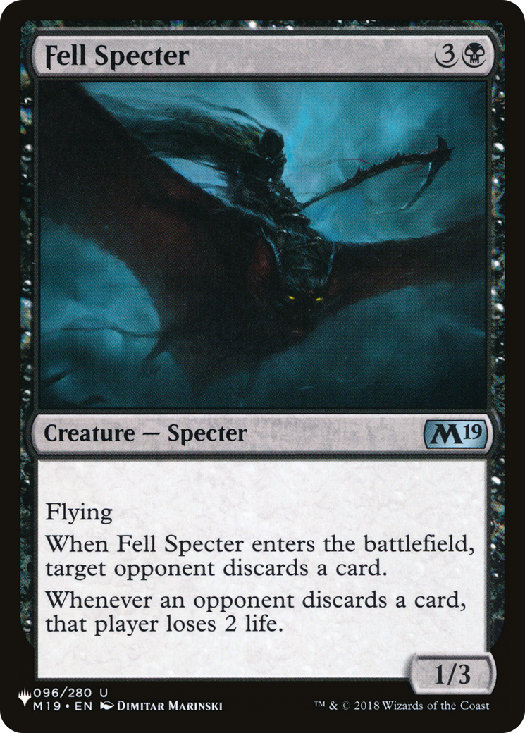 Fell Specter (LIST-M19-96) - The List