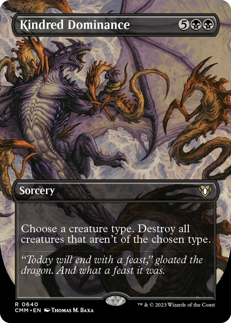 Kindred Dominance (CMM-640) - Commander Masters (sans frontières) 