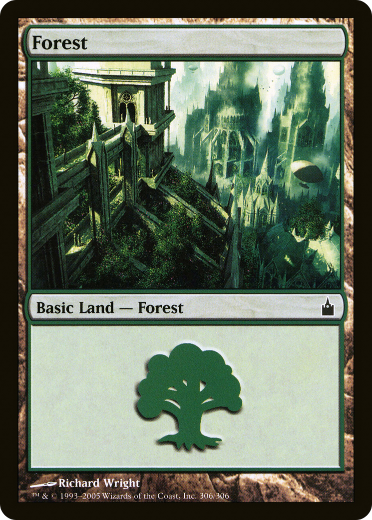 Forest (RAV-306) - Ravnica: City of Guilds