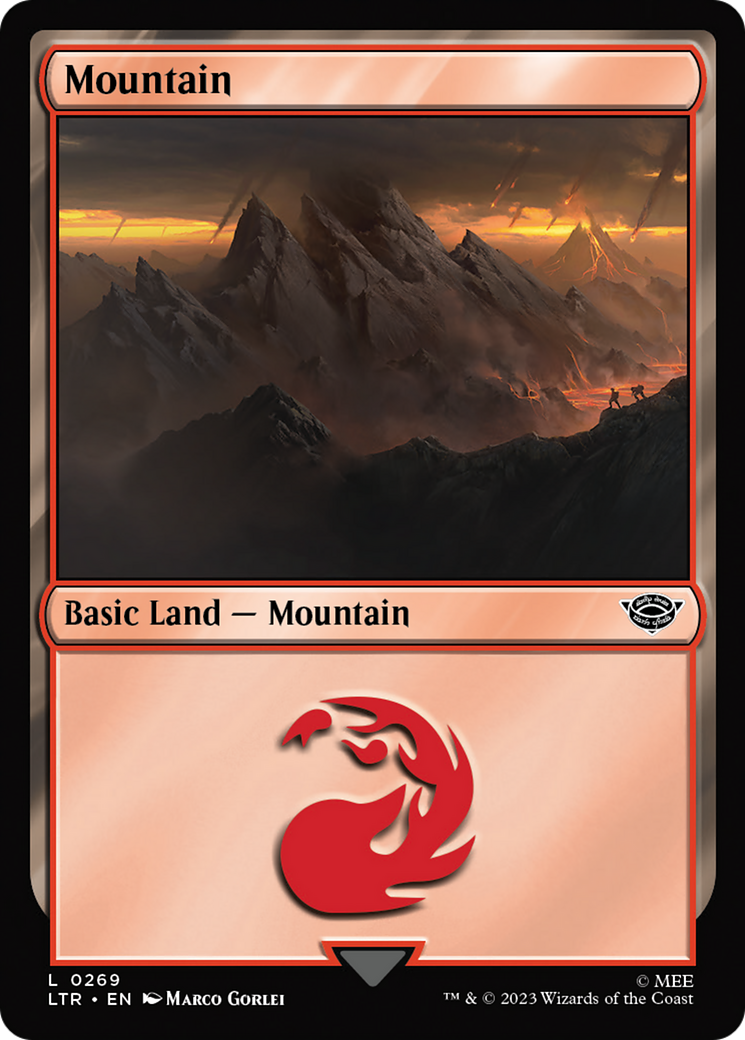 Mountain (0269) (LTR-269) - The Lord of the Rings: Tales of Middle-earth