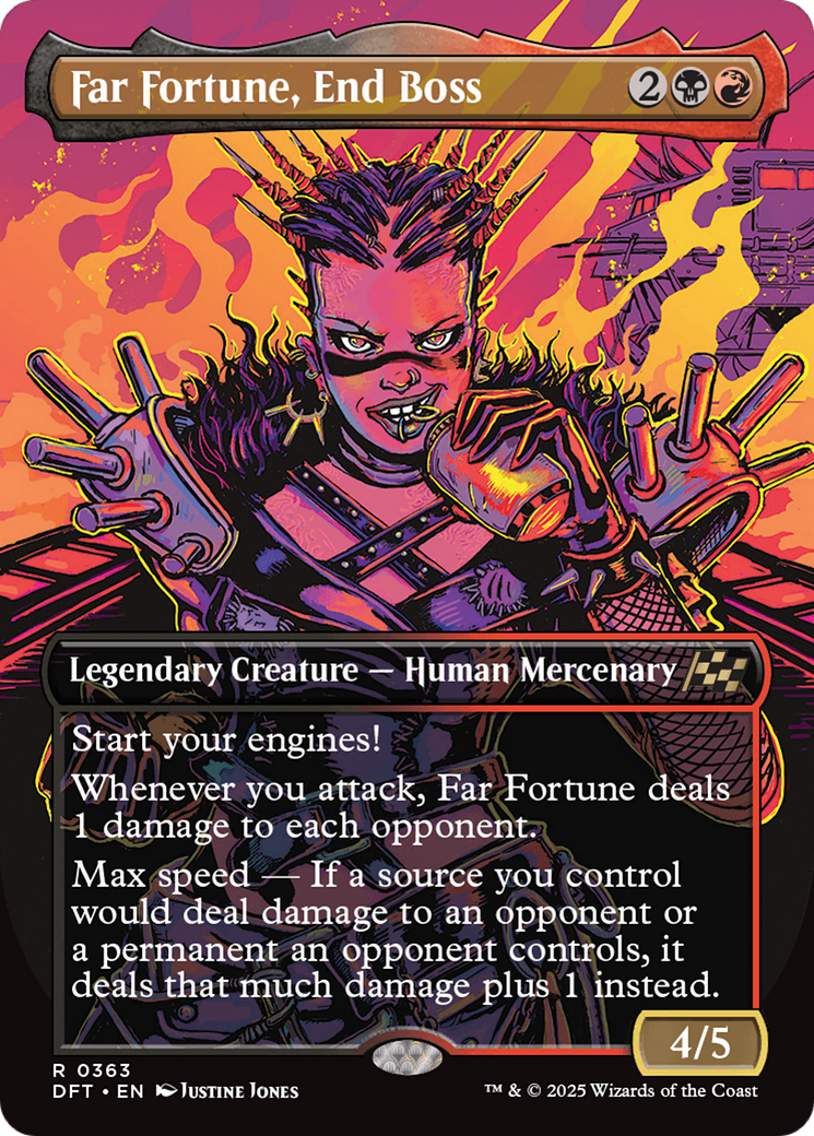 Fortune lointaine, Boss final (sans bordure) (-363) - Feuille d'Aetherdrift