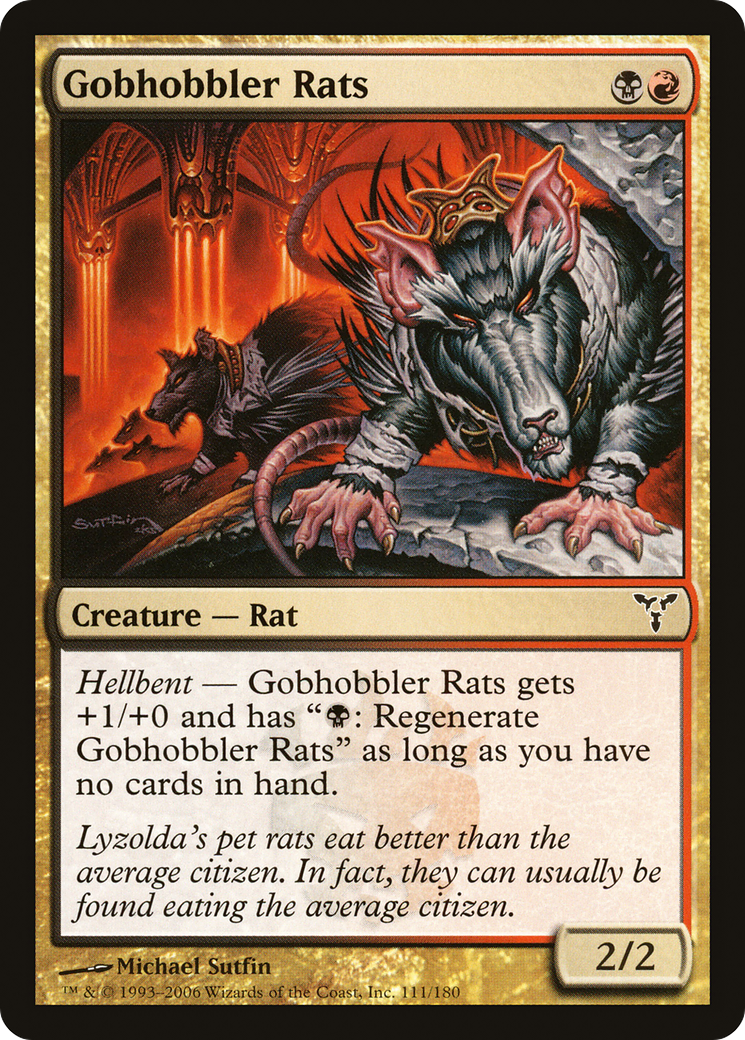 Rats Gobhobbler (DIS-111) - Dissension Foil 