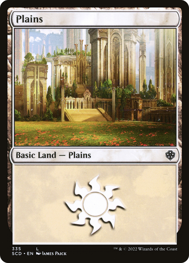 Plains (335) (SCD-335) - Starter Commander Decks