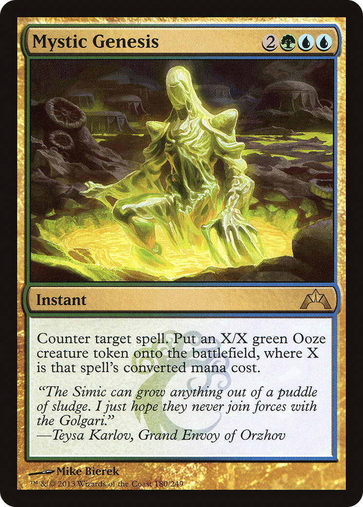 Mystic Genesis (GTC-180) - Gatecrash 