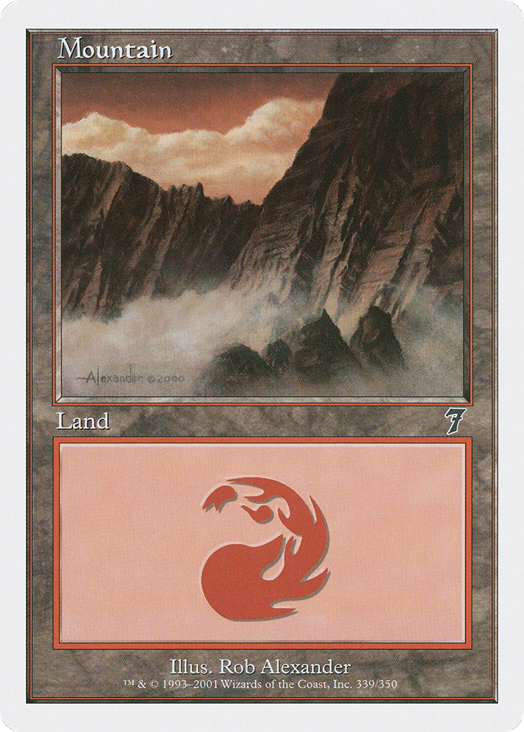 Mountain (7ED-339) - Seventh Edition