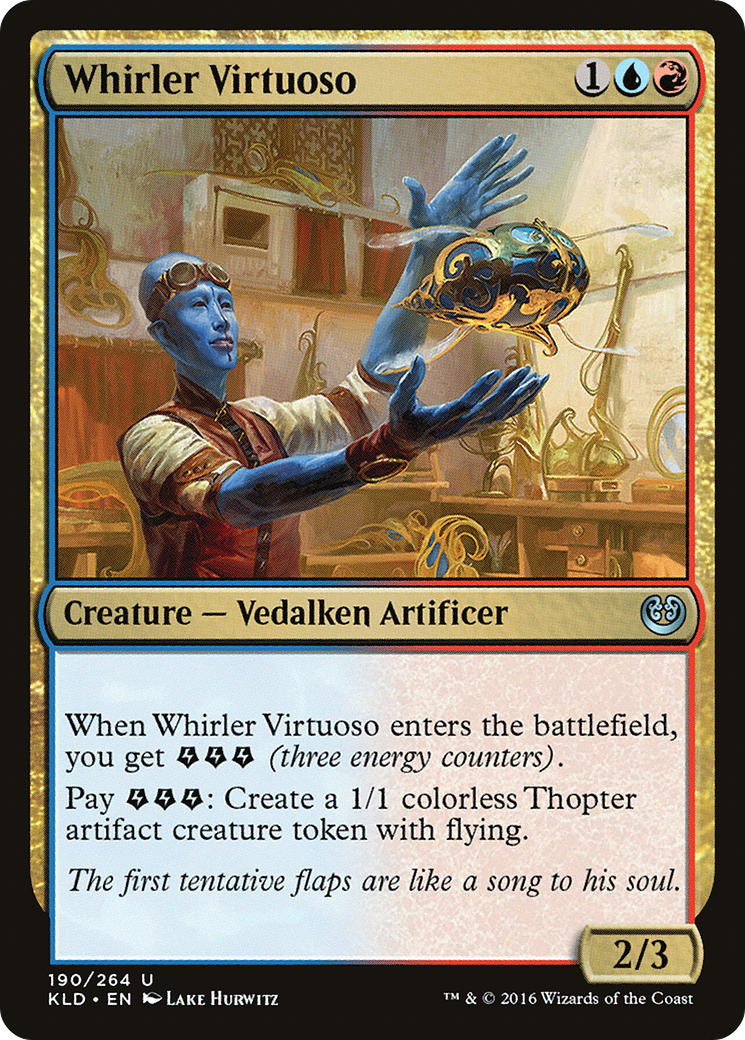 Virtuose du Tourbillon (KLD-190) - Kaladesh Foil