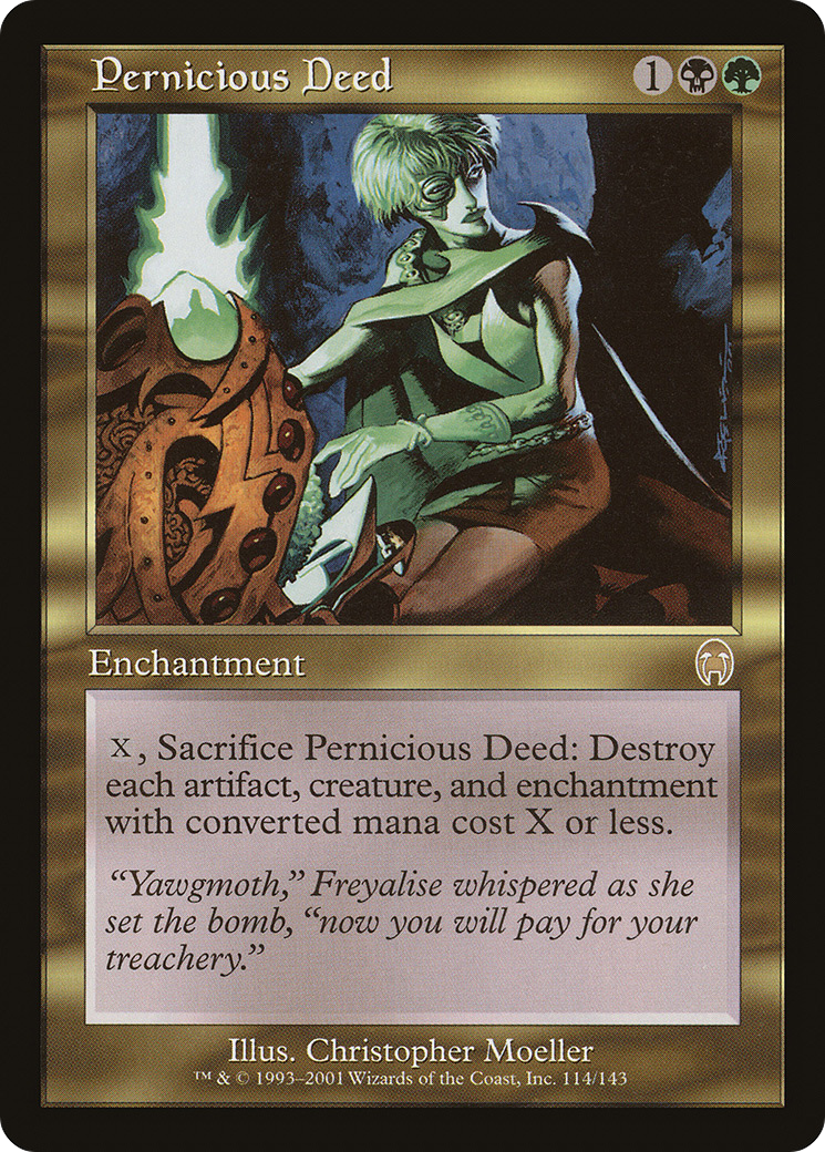 Acte pernicieux (APC-114) - Apocalypse Foil