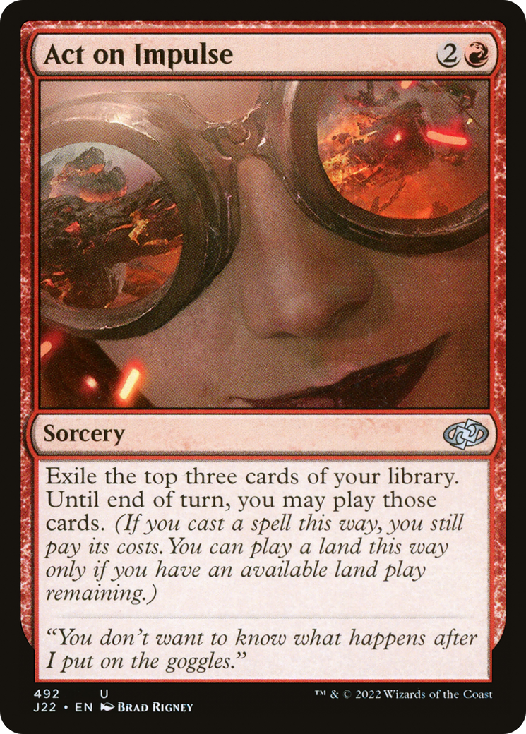 Agir par impulsion (J22-492) - Jumpstart 2022