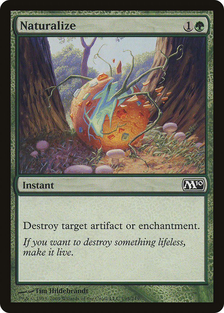 Naturaliser (M10-195) - Magic 2010 Foil 
